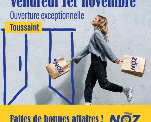 Les magasins NOZ ouverts 1er novembre