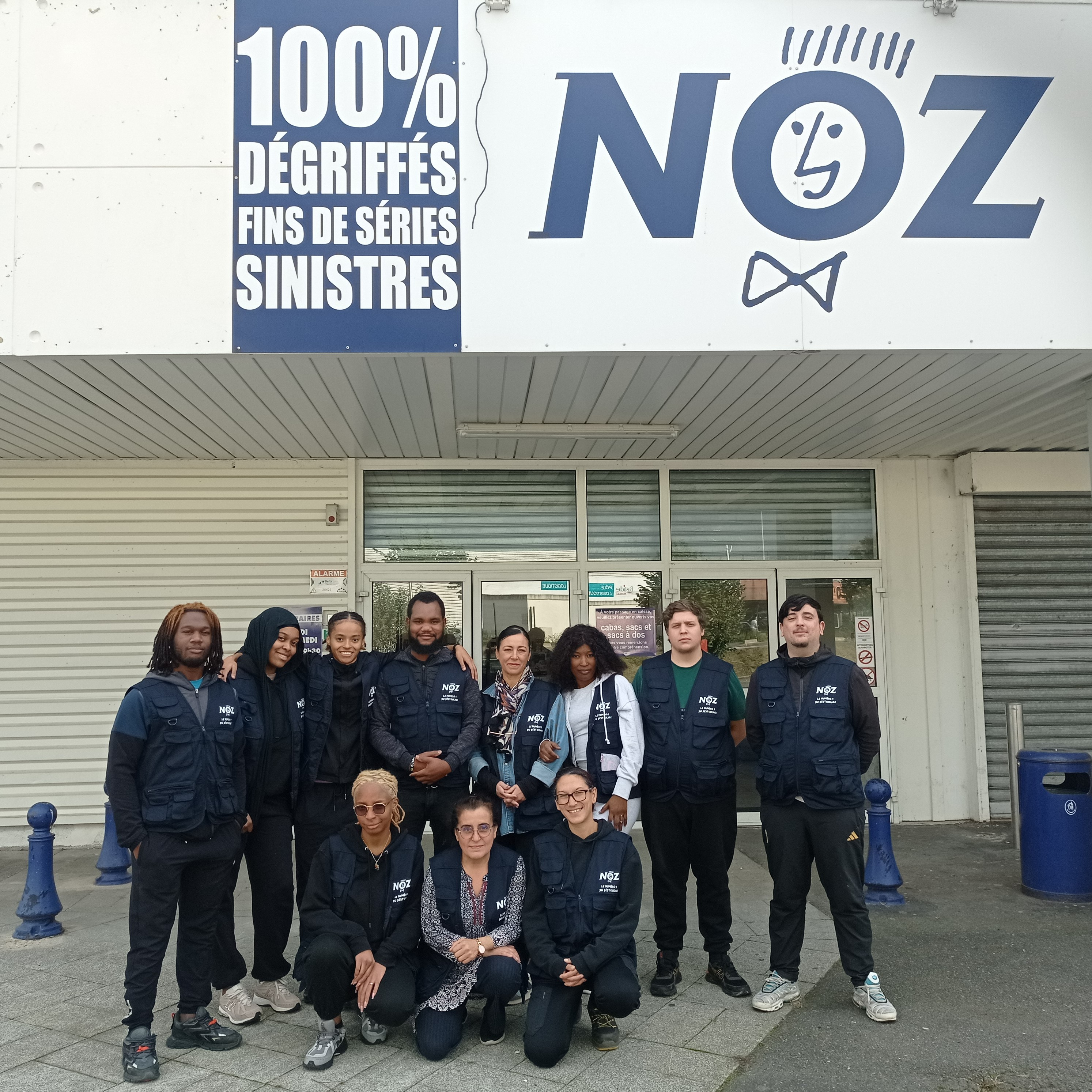 Equipe magasin NOZ Villabé